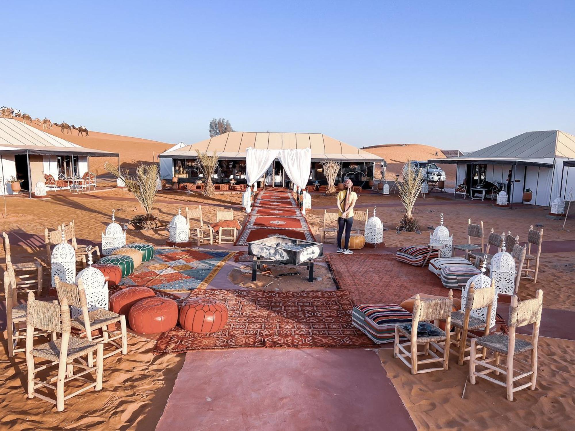 ホテル Merzouga Camel Luxury Camp エクステリア 写真